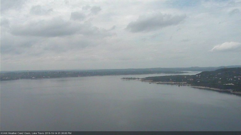 Lake Travis webcam, October 14, 2019 12:40 PM CT