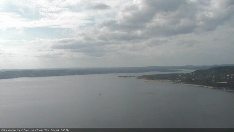 Lake Travis webcam, October 14, 2019 3:15 PM CT