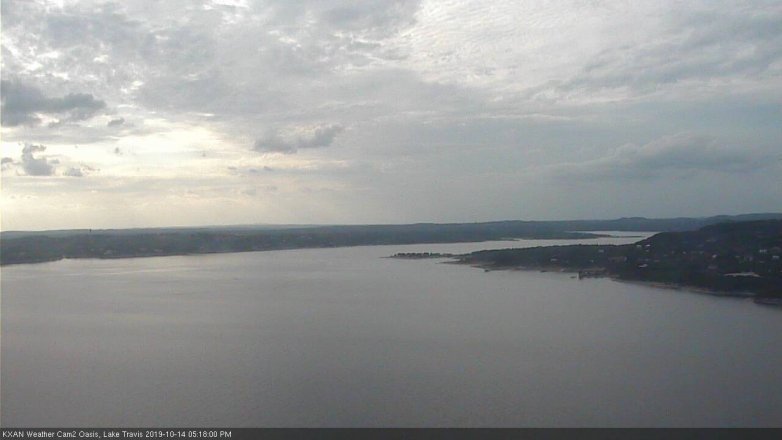 Lake Travis webcam, October 14, 2019 4:20 PM CT