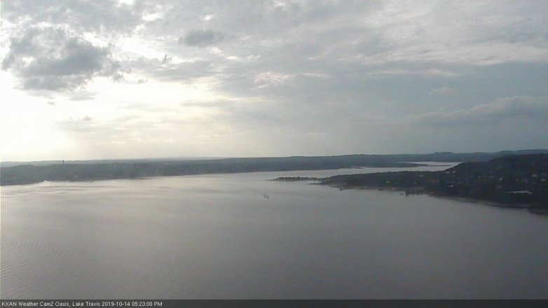Lake Travis webcam, October 14, 2019 4:25 PM CT