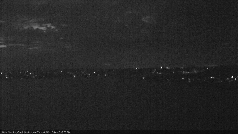 Lake Travis webcam, October 14, 2019 6:40 PM CT