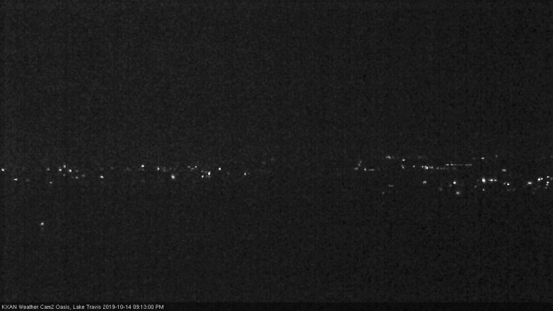 Lake Travis webcam, October 14, 2019 8:15 PM CT