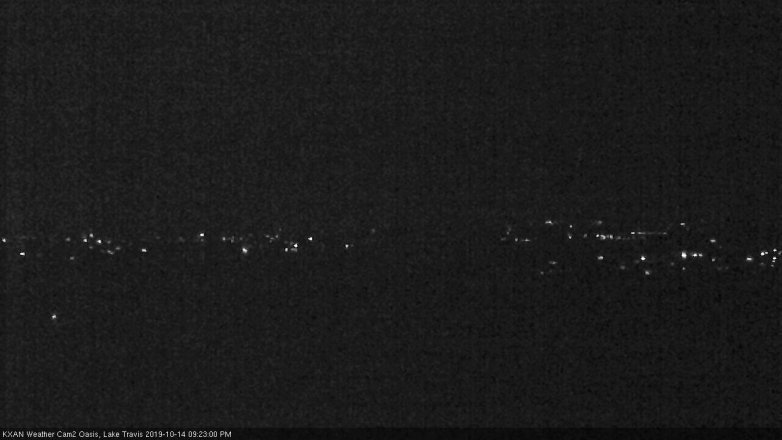 Lake Travis webcam, October 14, 2019 8:25 PM CT