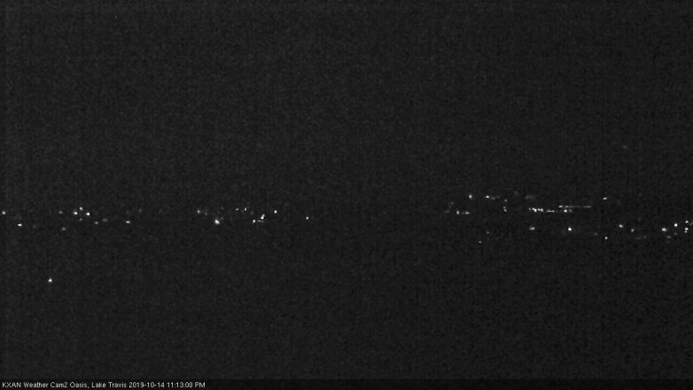 Lake Travis webcam, October 14, 2019 10:15 PM CT