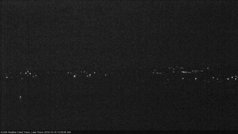 Lake Travis webcam, October 14, 2019 12:00 AM CT