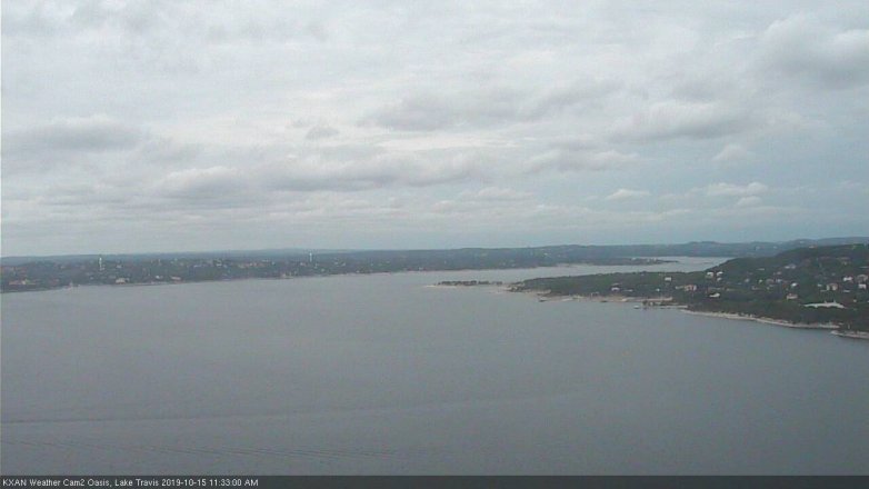 Lake Travis webcam, October 15, 2019 10:35 AM CT