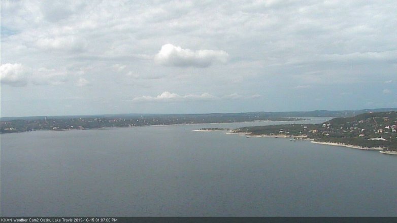 Lake Travis webcam, October 15, 2019 12:10 PM CT