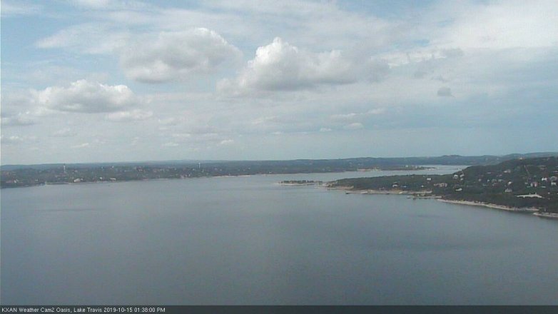 Lake Travis webcam, October 15, 2019 12:40 PM CT