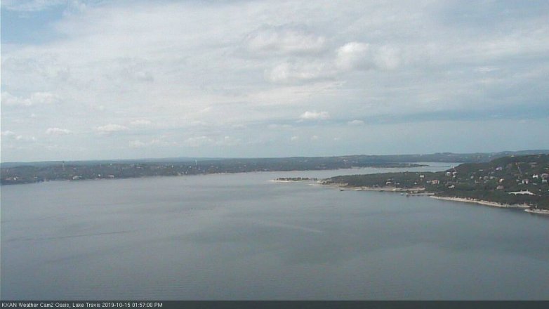 Lake Travis webcam, October 15, 2019 1:00 PM CT