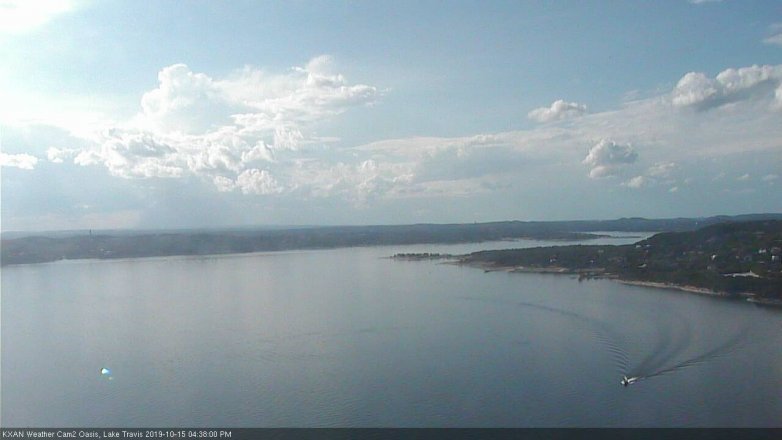 Lake Travis webcam, October 15, 2019 3:40 PM CT