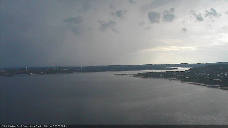 Lake Travis webcam, October 15, 2019 4:35 PM CT