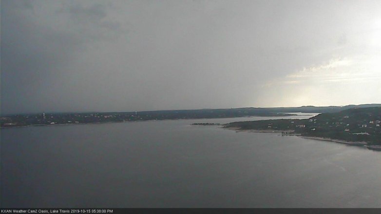 Lake Travis webcam, October 15, 2019 4:40 PM CT
