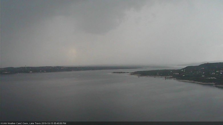 Lake Travis webcam, October 15, 2019 4:50 PM CT