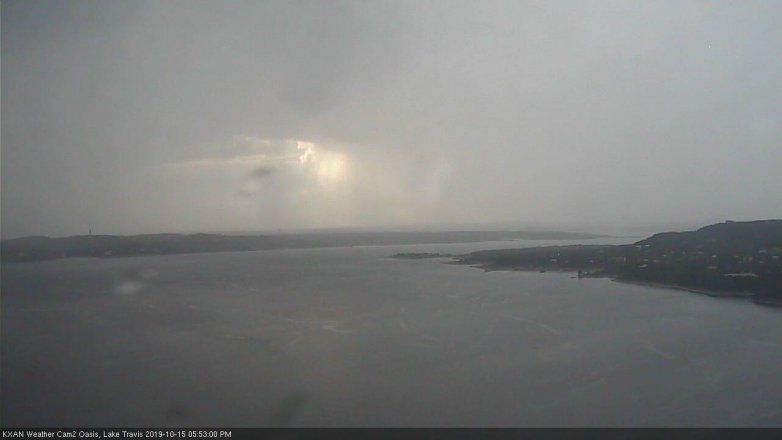 Lake Travis webcam, October 15, 2019 4:55 PM CT