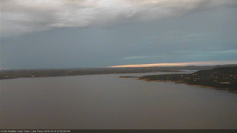 Lake Travis webcam, October 15, 2019 6:05 PM CT