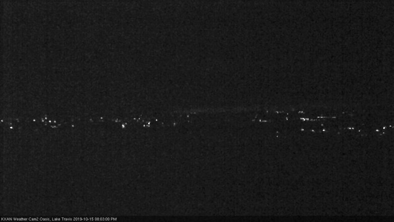 Lake Travis webcam, October 15, 2019 7:05 PM CT