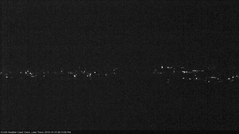 Lake Travis webcam, October 15, 2019 7:15 PM CT