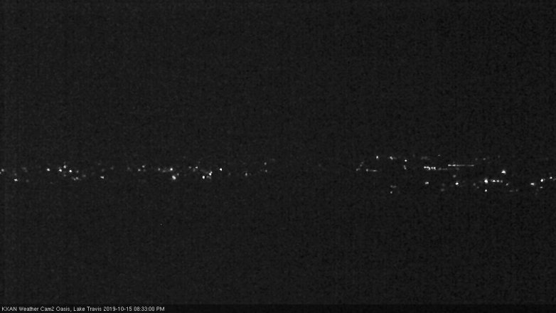 Lake Travis webcam, October 15, 2019 7:35 PM CT
