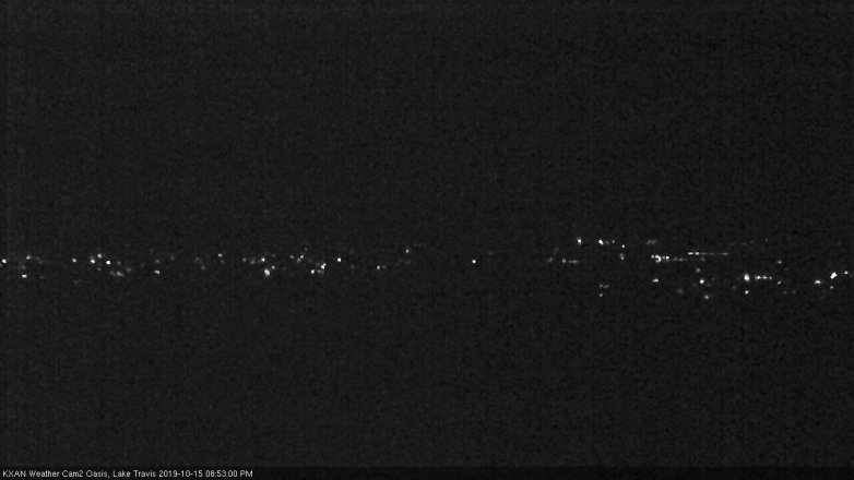 Lake Travis webcam, October 15, 2019 7:55 PM CT