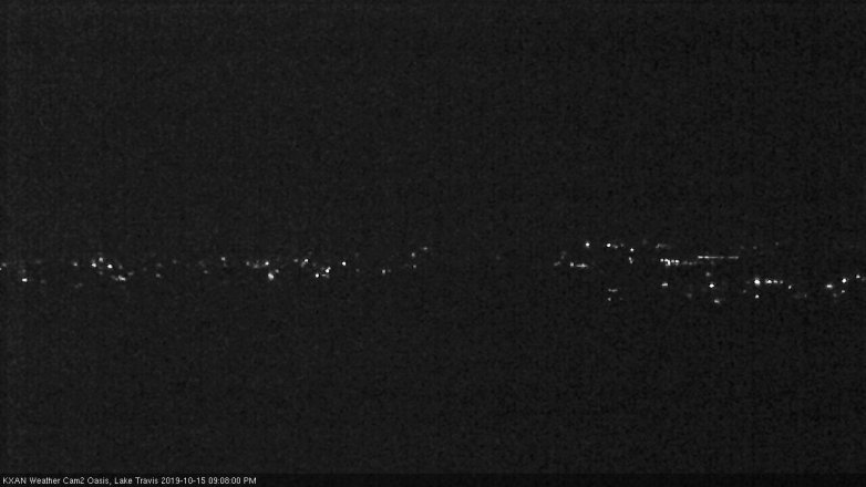 Lake Travis webcam, October 15, 2019 8:10 PM CT