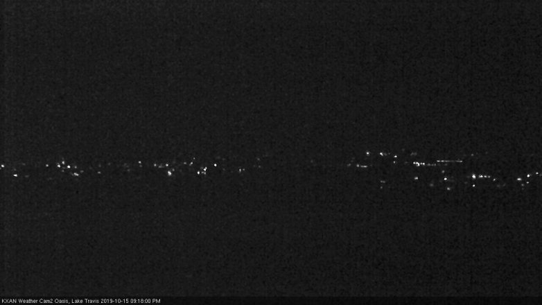 Lake Travis webcam, October 15, 2019 8:20 PM CT