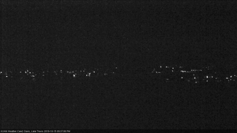 Lake Travis webcam, October 15, 2019 8:40 PM CT