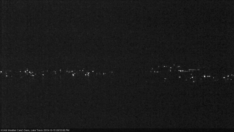 Lake Travis webcam, October 15, 2019 8:55 PM CT