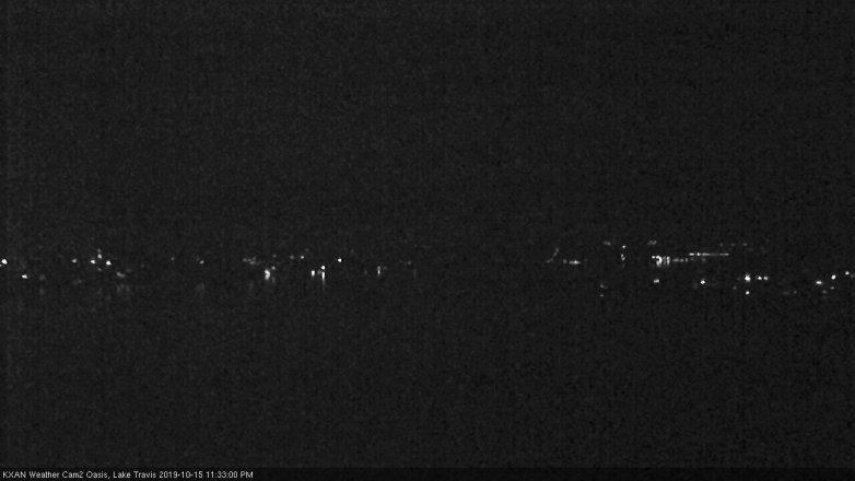 Lake Travis webcam, October 15, 2019 10:35 PM CT