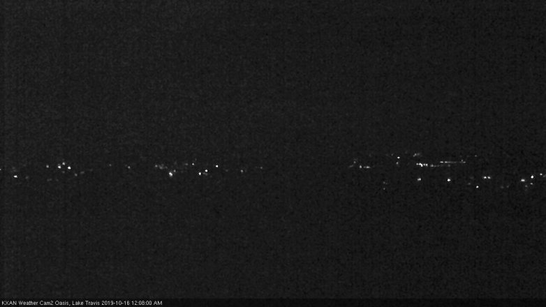 Lake Travis webcam, October 15, 2019 11:10 PM CT