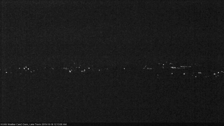 Lake Travis webcam, October 15, 2019 11:15 PM CT