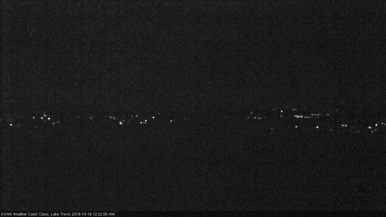 Lake Travis webcam, October 15, 2019 11:25 PM CT