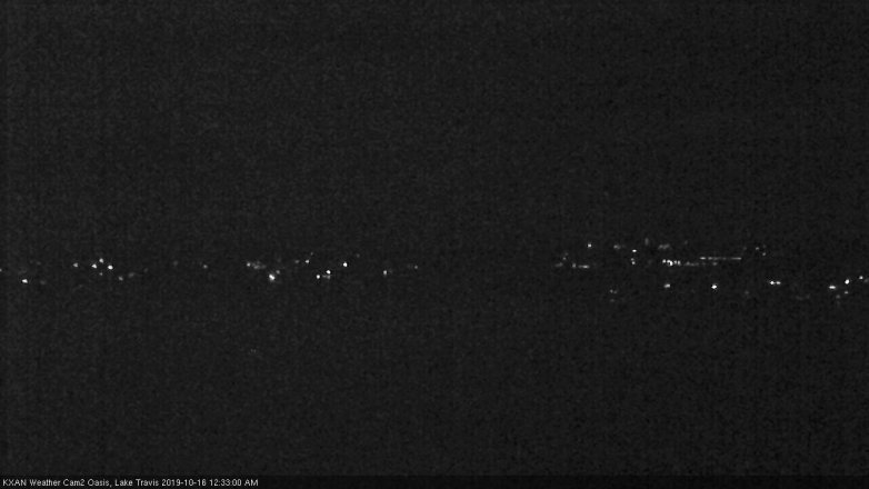 Lake Travis webcam, October 15, 2019 11:35 PM CT