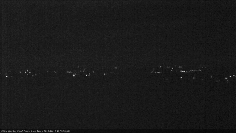 Lake Travis webcam, October 15, 2019 11:55 PM CT