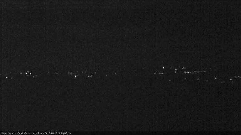 Lake Travis webcam, October 15, 2019 12:00 AM CT