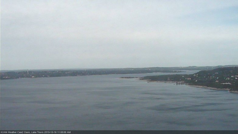 Lake Travis webcam, October 16, 2019 10:10 AM CT