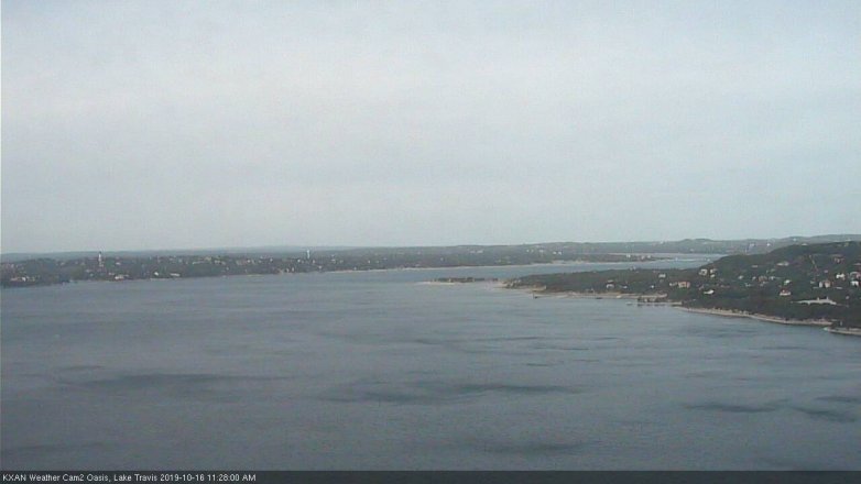 Lake Travis webcam, October 16, 2019 10:30 AM CT