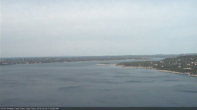 Lake Travis webcam, October 16, 2019 10:35 AM CT