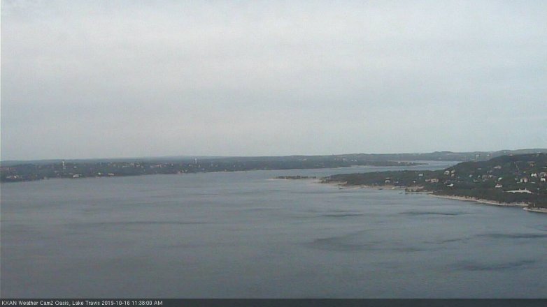 Lake Travis webcam, October 16, 2019 10:40 AM CT
