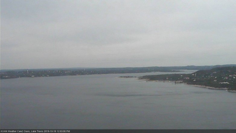 Lake Travis webcam, October 16, 2019 11:05 AM CT