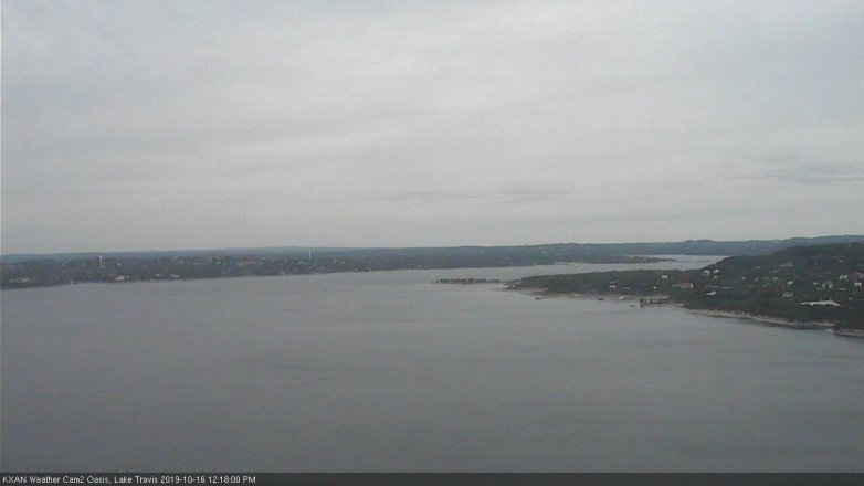 Lake Travis webcam, October 16, 2019 11:20 AM CT