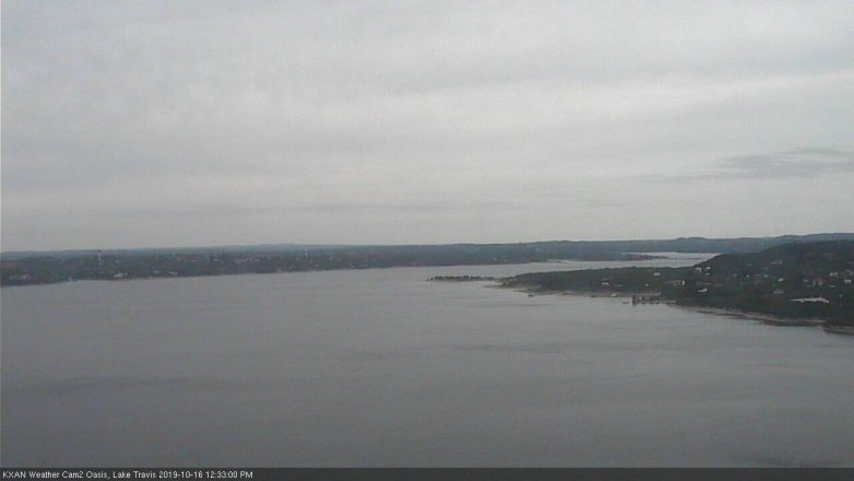 Lake Travis webcam, October 16, 2019 11:35 AM CT