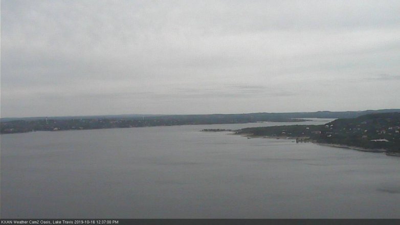 Lake Travis webcam, October 16, 2019 11:40 AM CT