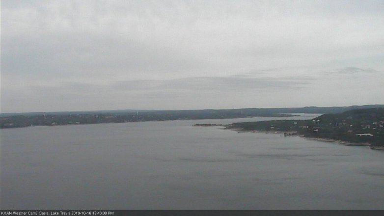 Lake Travis webcam, October 16, 2019 11:45 AM CT