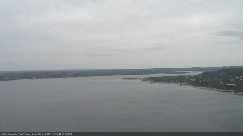 Lake Travis webcam, October 16, 2019 12:20 PM CT
