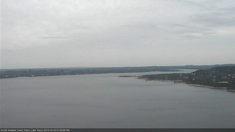 Lake Travis webcam, October 16, 2019 12:55 PM CT