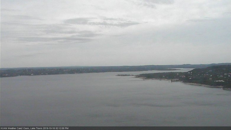 Lake Travis webcam, October 16, 2019 1:15 PM CT
