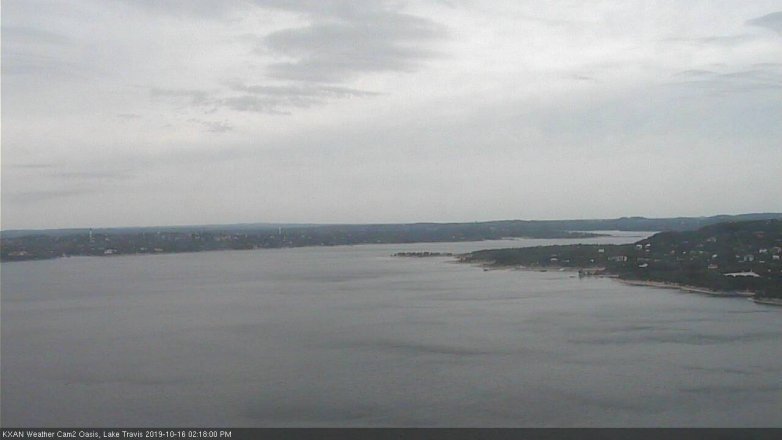 Lake Travis webcam, October 16, 2019 1:20 PM CT