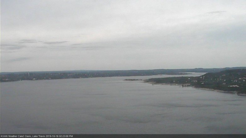 Lake Travis webcam, October 16, 2019 1:25 PM CT