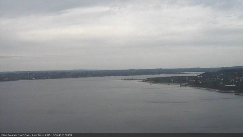Lake Travis webcam, October 16, 2019 2:15 PM CT
