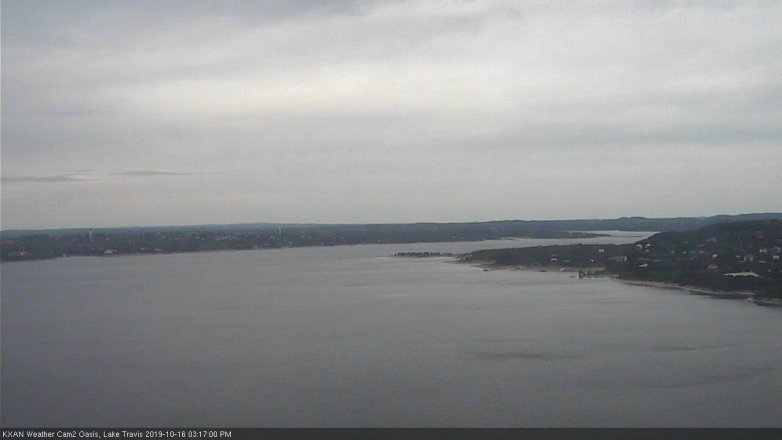 Lake Travis webcam, October 16, 2019 2:20 PM CT